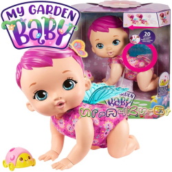 My Garden Baby™ Пълзящо интерактивно бебе Пеперудка с розова коса GYP31